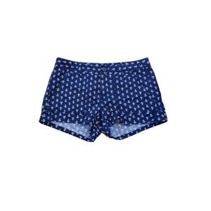 GAP Navy Blue Anchor Shorts Cotton/Linen Size 2